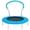 blue, variant on 【SAYGOGO】 36" Mini Trampoline with Handle, 6-Leg Stable Design, 220LBS Weight Capacity, Fast Assembly, Durable Bounce, Indoor Outdoor Use for Kids