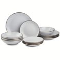 thumbnail image 1 of Thyme & Table 12 Piece Aria Dinnerware Set, Service for 4, 1 of 5
