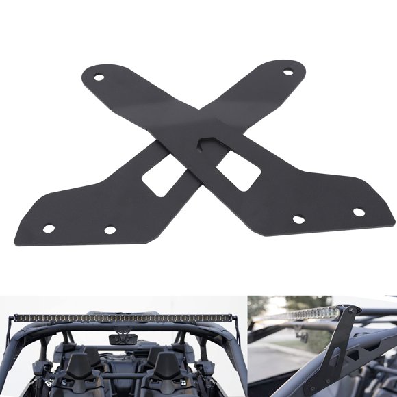 Loewten Light Bar Bracket For Can‑Am,LED Light Bar Mounting Brackets Steel Accessories Fit For Can‑Am Maverick X3 DS RS UTV 2017‑2019,LED Light Bar Holder