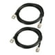 thumbnail image 1 of RG58 Coaxial Cable Con BNC Macho a BNC Macho Conectores 50 Ohm 10Pies 2Uds, 1 of 5