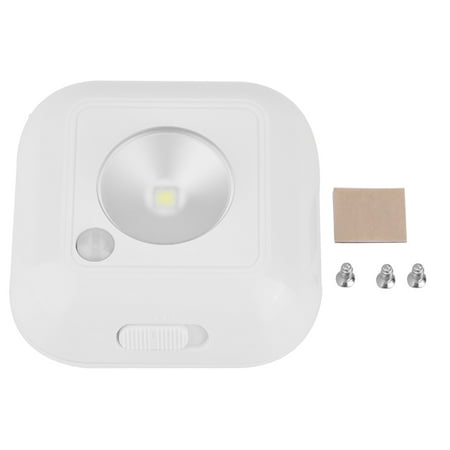 

LED Infrared Induction Light Closet Cabinet Wardrobe Cupboard Lamp Dimmable (White)