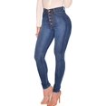 thumbnail image 1 of Women's Skinny Fit Jeans Stretch High Waisted Denim Jeggings with Pockets WD.WDQZL Hogar, 1 of 1