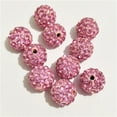 thumbnail image 3 of Perles Intercalaires en Diamant 10mm 100 Pcs pour Vêtements Faits Main DIY, 3 of 5