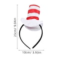 thumbnail image 2 of GOOHOCHY Sombrero estilo diadema fiesta pelo aro sombrero decoración diadema Cosplay fiesta decoración del pelo, 2 of 8