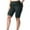 Dark Gray, variant on RQYYD High Waisted Women Biker Shorts Elastic Tummy Control Shorts for Gym, Yoga, Workout Blue M