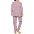 thumbnail image 5 of GTEYOIJN Women's Fleece Pajama Sets 2 Piece Outfits Long Sleeve Top Wide Leg Pants Lounge Matching Set 2026 Fall Winter Womens Pajama Sets Pajamas Comfortable Tops Sleep Pants Sleepwearï¼One Size), 5 of 6