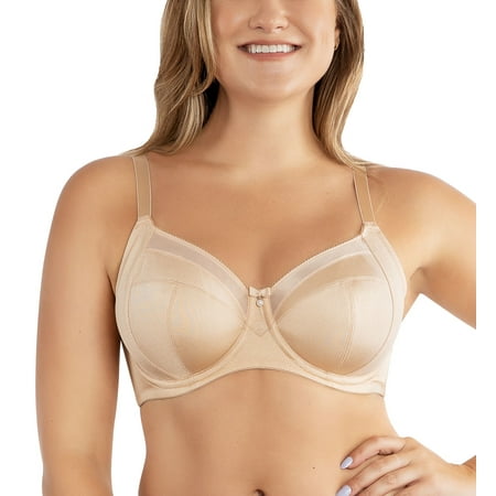 Parfait Adele Unlined Plunge Underwire Bra (P61321) 32E Bare