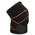 thumbnail image 4 of Rodilleras deportivas BRILLAR ajustables y transpirables para desgarro de menisco color naranja, 4 of 10