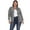 Grey Army, variant on Women's Plus Size Camo Denim Jacket