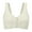 23#Khaki, variant on Daisy Bras for Older Women 2026 Comfy Convenient Front Closure Bra Full Support No Underwire Bras Pink 42
