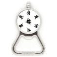 thumbnail image 1 of Culture  Character Pattern Metal Beer Bottle Cap Opener Duty Stainless Steel, 1 of 3