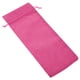 thumbnail image 3 of Bolsa de vino de tela de lino Simple, con cordón, cubierta decorativa de champán (rojo rosa), 12 Uds., 3 of 8