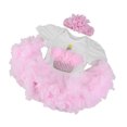 thumbnail image 1 of Vestido Rosa Con Calzoncillos Y Diadema, Ropa Para Mu?eca Nebworn De 22''-23'' Sunnimix Traje de diadema de vestido de muñeca, 1 of 8