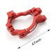 thumbnail image 2 of Bloques de Ruedas Vogacara RCGOFFLOW C Hubs RC Pesados Para 1/10 LSOi Lasernut U4 Todoterreno Rojo, 2 of 5