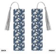 thumbnail image 2 of Kdxio Lilies Flowers Print Metal Tassel Bookmarks,Perfect Gift for Art Lovers and Bookworms Metal Bookmarks for Women, 2 of 8