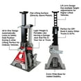 thumbnail image 3 of Gato para auto Powerbuilt de 3 toneladas, capacidad de 2720 kg, uso rudo, 3 of 9
