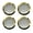 Arabian gold, variant on 4Pieces 55mm Diameter Quartzs Clock Head Inserts with Arabic or Roman Numerals for Clock Repair Part Replacement