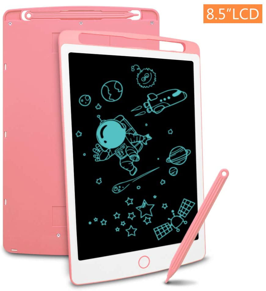 8.5" Electronic Digital LCD Writing Pad Tablet Drawing Graphics Board Notepad UK 