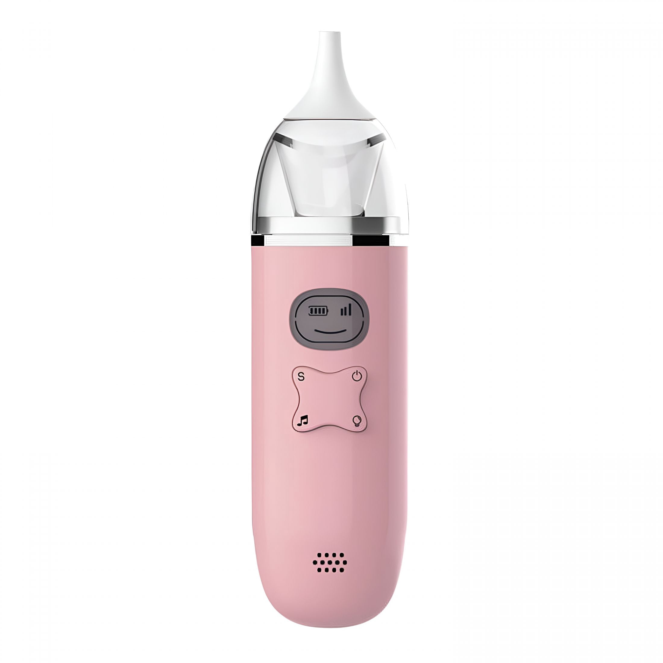 XIRQI Baby Nasal Aspirator with Pause,Music&Light Soothing Function Baby Snot Sucker,Safe And Hygienic Nose Aspirator for Babies