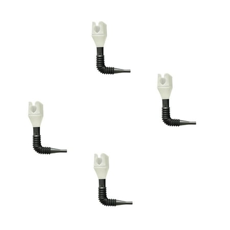 

4pc New Retractable Auto Fuel Funnel Funnels for Automotive Use Flexible Draining Tool Snap Funnel Oil Funnel Plastic Funnel Oil Funnel for Oil Change for Cars & Motorcycles