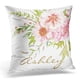 thumbnail image 1 of ABPHQTO Floral Peony Vintage Acuarela Peonías Pink Botanical Funda de almohada 50x50 cm, 1 of 1