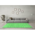 thumbnail image 3 of Ahgly Company Indoor Rectangle Solid Emerald Green Modern Area Rugs, 8' x 12', 3 of 4