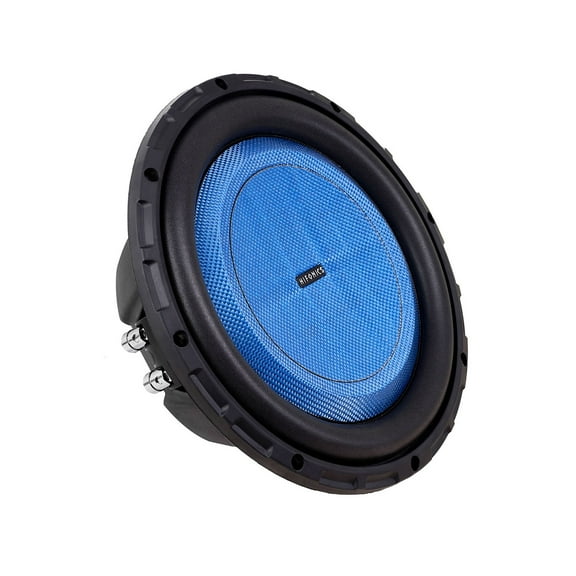 Hifonics ELITE 10” Shallow Subwoofer Dual Voice Coil Car Audio Speaker, 600 Watt