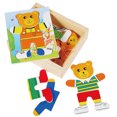 thumbnail image 3 of Juego Rompecabezas Vestir para Mezclar y Combinar Oso Trajes Caja de Madera Sunnimix Rompecabezas de madera, 3 of 7