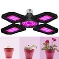 thumbnail image 5 of Luz Led De Crecimiento De Plantas De Cuatro Aspas Luz De Planta De Espectro Azul Rojo Plegable Luz De Crecimiento De Plantas De Aluminio Ajustable Para Interiores Con Portalámparas E27 seitruly HA027783-03, 5 of 5