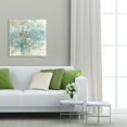thumbnail image 5 of Muted Hydrangeas 15.5" x 15.5" in Painting Canvas Print Floral Wall Art, Green, by Prinz, 5 of 5