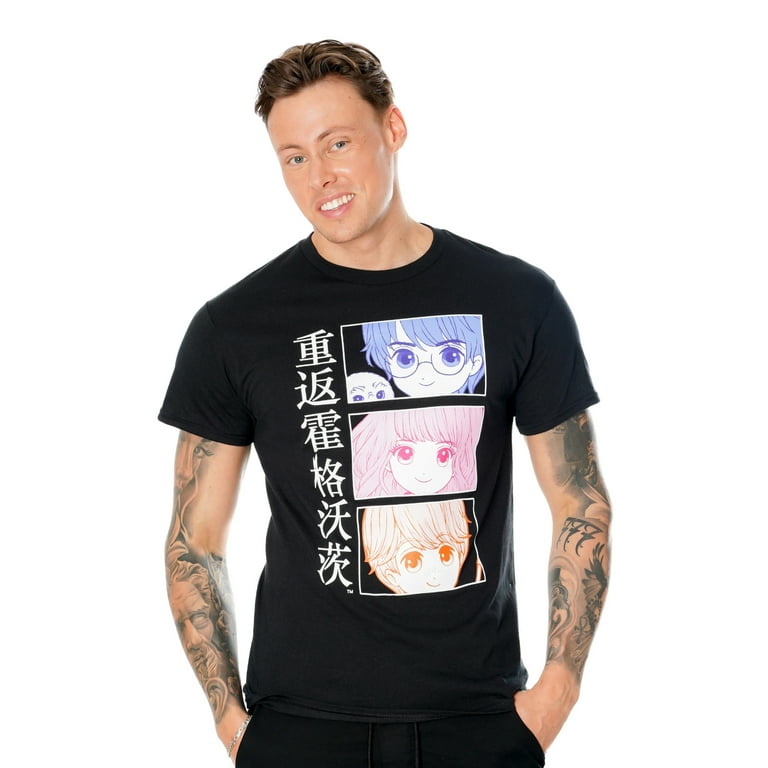 Harry Potter Anime Hogwarts T Shirt