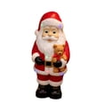 thumbnail image 4 of Clearance! Christmas Decorations, Lighted Santa Claus Resin Figurine Holding Teddy Bear, Color LED Holiday Statue for Tabletop Mantel Covered Porch Home Christmas Gift,7.87", 4 of 6