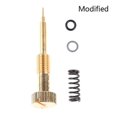 thumbnail image 1 of Metal Motorcycle Carburetor Air Adjusting Screw Idle Mixture Fuel Ratio Screw For Harley CV40 Keihin CVK34 CVK36 CVK40, 1 of 5