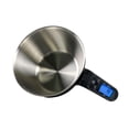 thumbnail image 3 of Báscula de cocina digital extraíble de 11 lb/5 kg, electrónica, de acero inoxidable negro, 3 of 9