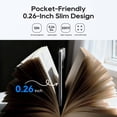 thumbnail image 3 of Kuulaa 5000mAh Magnetic Power Bank, 0.27in Ultra-Slim & Glass Back, 7.5W Magnetic & 20W PD Fast Charging Compatible for iPhone 17/16/15/14/13/12, Samsung Galaxy, 3 of 9