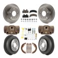 thumbnail image 1 of CMX Front Rear Disc Brake Rotors Ceramic Pads and Drum Kit (9Pc) for Car 1994-1999 Dodge Ram 1500 4WD K8C-102902, 1 of 11