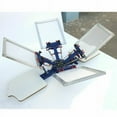 thumbnail image 3 of TECHTONGDA 4 Color 2 Station Screen Printing Full Starter Kit Silk Screening Equipment, 3 of 12