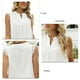 thumbnail image 5 of Blusa informal para mujer, camiseta sin mangas para mujer, camisetas informales para mujer, camisa informal para mujer, artesanía superior, 5 of 6