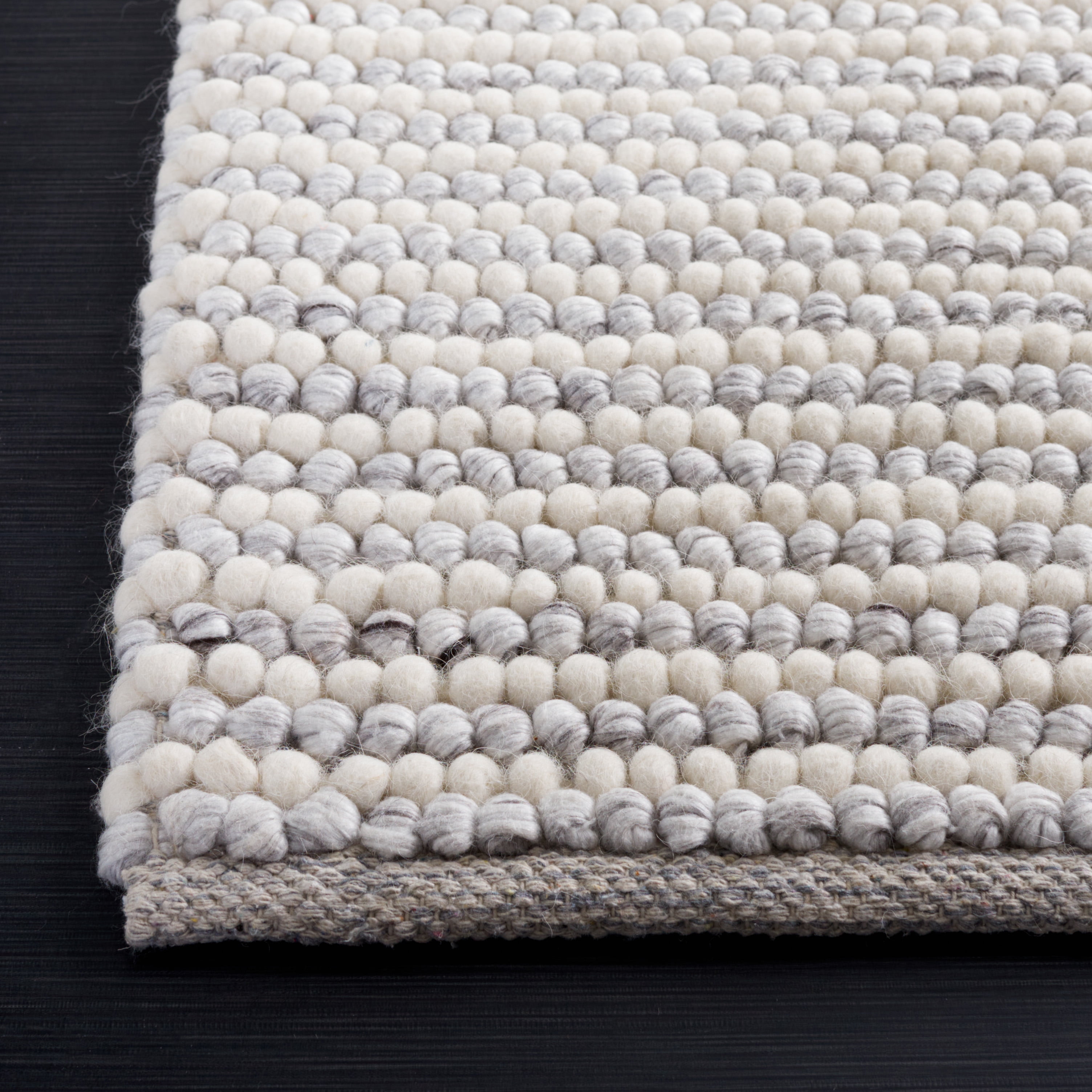 Safavieh Natura Fredrick Striped Area Rug, Ivory/Light Gray, 6' x 8'