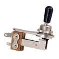 thumbnail image 4 of Interruptor de de 3 vías para guitarra, selector de , interruptor corto, guitarra eléctrica Negro Yuyangstore Interruptor de palanca de ángulo recto, 4 of 7