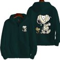 thumbnail image 1 of Snoopy-Sudadera con capucha de dibujos animados para hombre y mujer, chaqueta de Anime con cremallera, abrigo de pareja de estilo coreano, Moda de Primavera y otoño, 2024, 1 of 2
