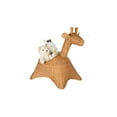 thumbnail image 2 of Kouboo Giraffe Shaped Wicker Basket, Safari Theme Nursery Décor Basket, Toy Organizer Basket for Home, Natural Color, 2 of 6