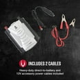 thumbnail image 3 of Cobra CPI 500W POWER 500W Portable Power Inverter – 500-Watt Car Charger with 2 AC Outlets, 2 Fast Charge USB Ports, Remote Controller Compatible, 3 of 8