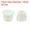 White, variant on Uxcell Hole Plugs Black Plastic 6mm Snap in Locking Hole Tube Fasteners Cover Flush Type Panel Plugs 100Pcs