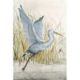 thumbnail image 2 of OToole, Tim 13x18 Gold Ornate Wood Framed with Double Matting Museum Art Print Titled - Heron Sanctuary I, 2 of 4