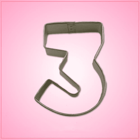 

Number 3 Cookie Cutter Only one pieces