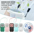 thumbnail image 1 of Vaidha Hanging neck-thin fan USB folding charging treasure fan, 1 of 2