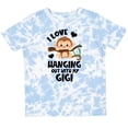 thumbnail image 3 of Inktastic Monkey I Love Hanging out with My Gigi Boys or Girls Toddler T-Shirt, 3 of 5