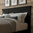 thumbnail image 5 of Homestyles Bedford King Size Traditional Wood Platform Bed, Black, 5 of 5
