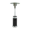 thumbnail image 2 of Patio Heater - Stainless Steel & Black - 48000 BTU Propane Outdoor Heater with Table & Wheels, 2 of 5